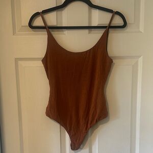 Privacy Please Rust Bodysuit